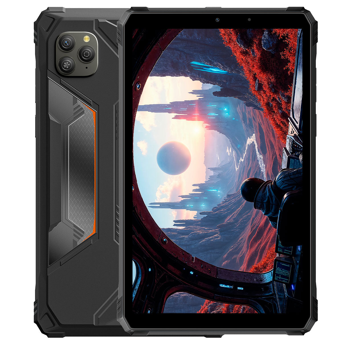 Blackview Active 5 - Tablette PC Android robuste Unisoc T615 Octa-core 8,68 pouces, 8 Go + 128 Go, 6600 mAh, 4G