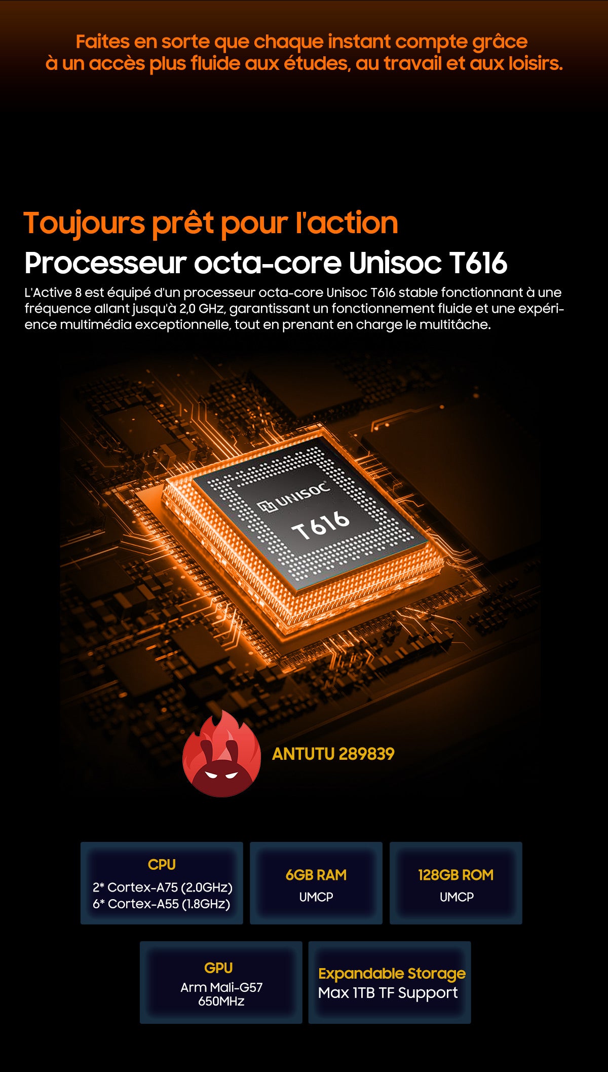 Tablette PC robuste Blackview Active 8