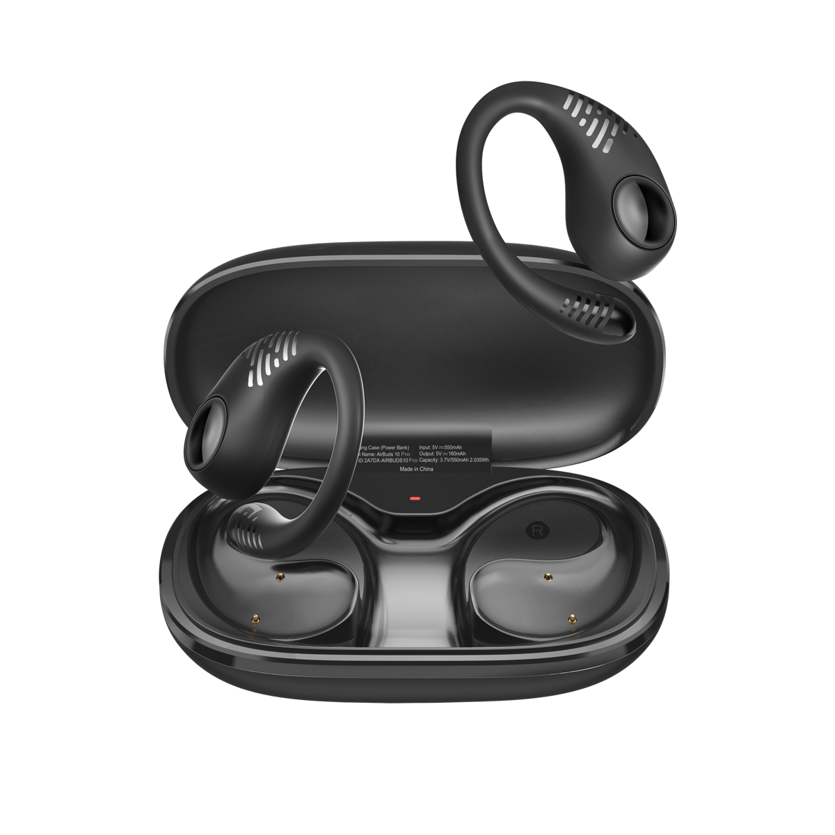 Blackview AirBuds 10 Pro - Écouteurs TWS d'extérieur et de sport à oreille ouverte étanches IP68 et IP69