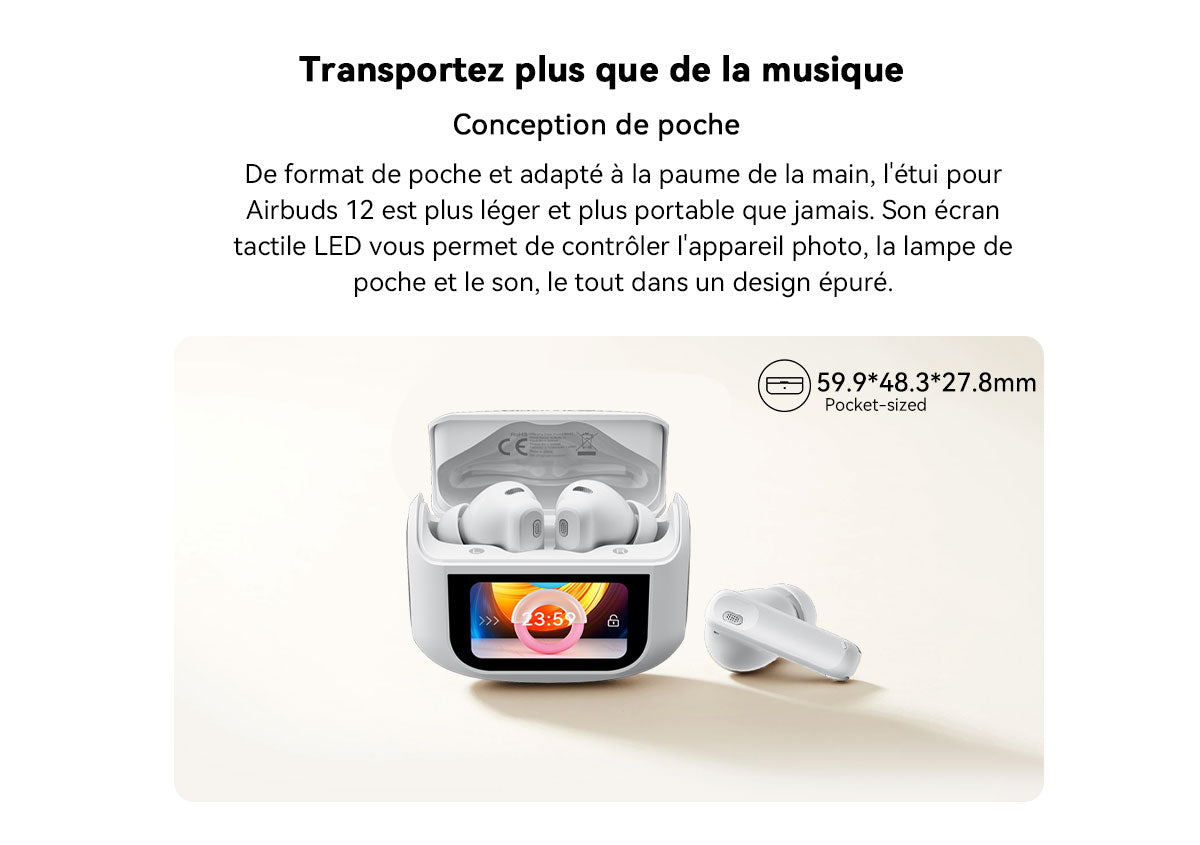 Écouteurs intra-auriculaires TWS Blackview AirBuds 12