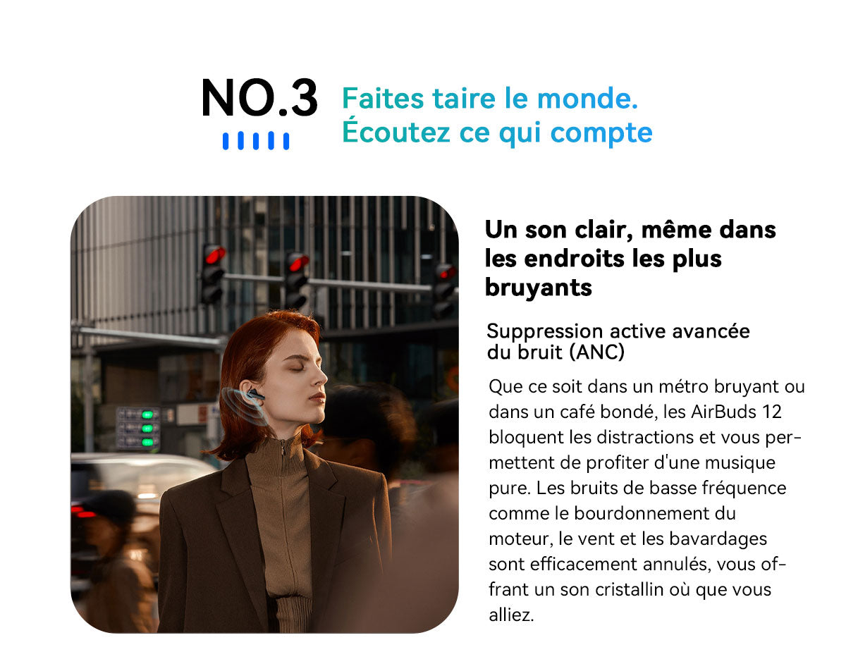 Écouteurs intra-auriculaires TWS Blackview AirBuds 12