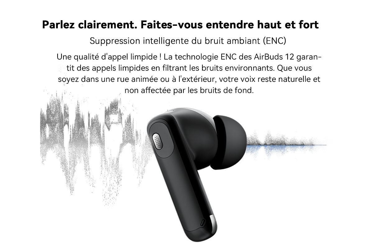 Écouteurs intra-auriculaires TWS Blackview AirBuds 12