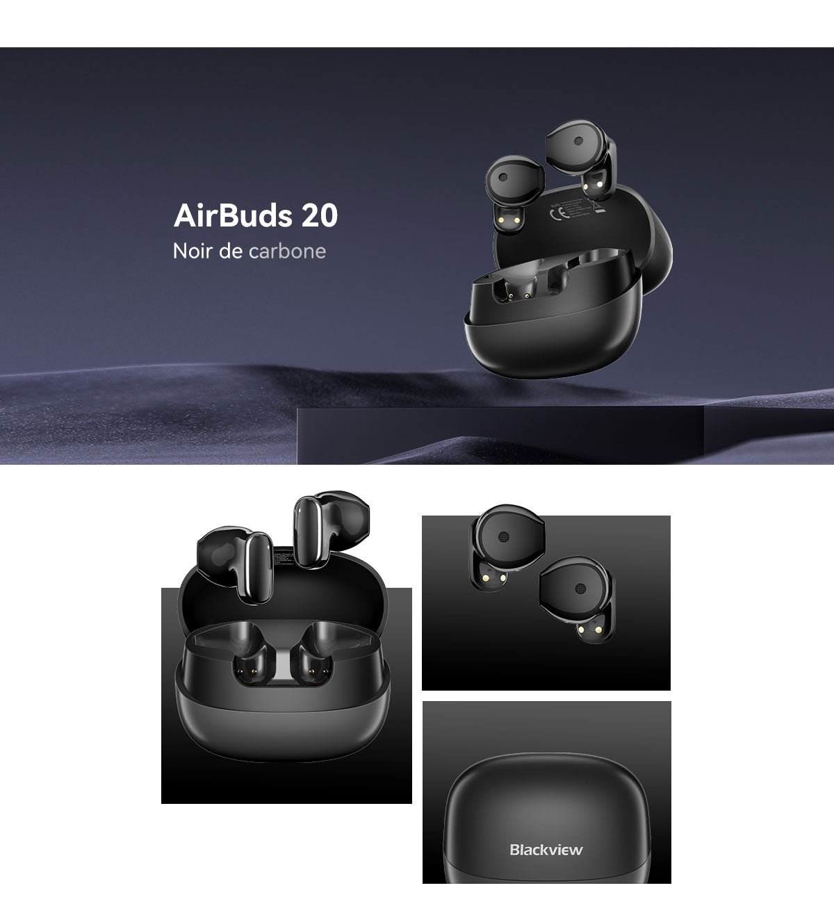 Écouteurs intra-auriculaires Blackview AirBuds 20 TWS