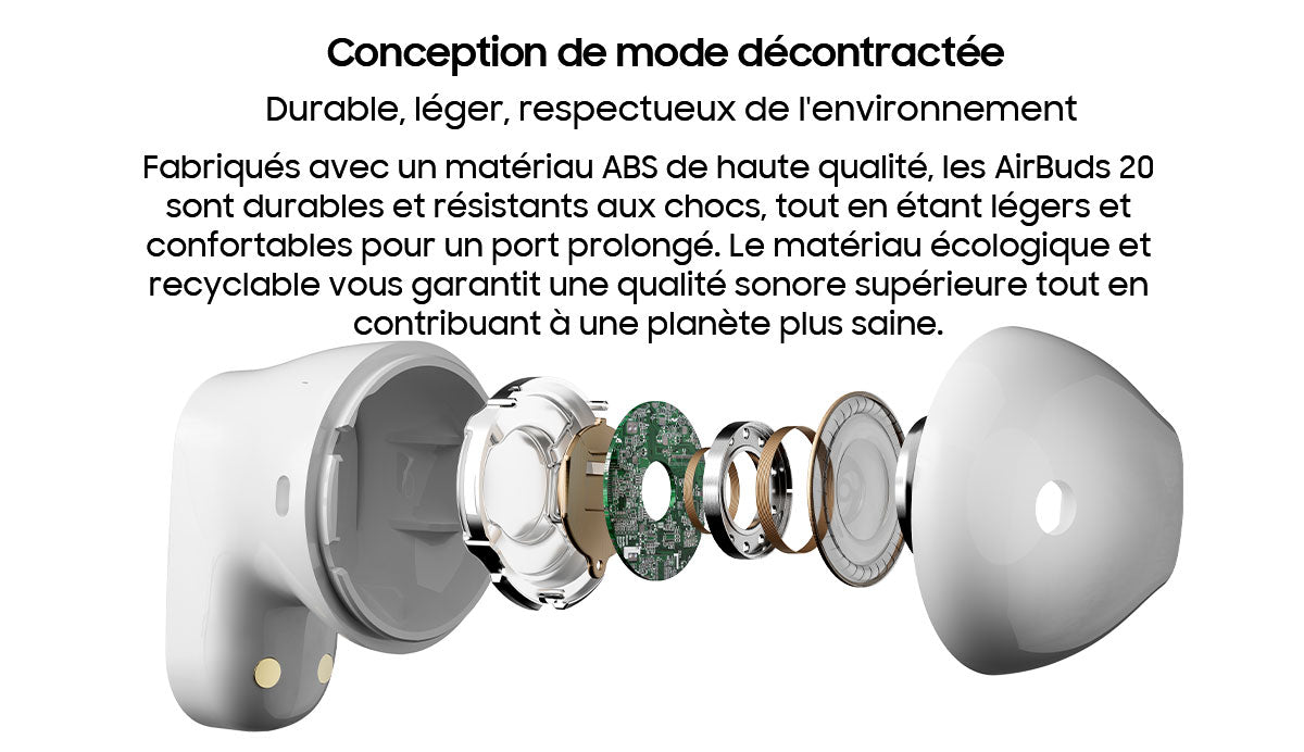 Écouteurs intra-auriculaires Blackview AirBuds 20 TWS