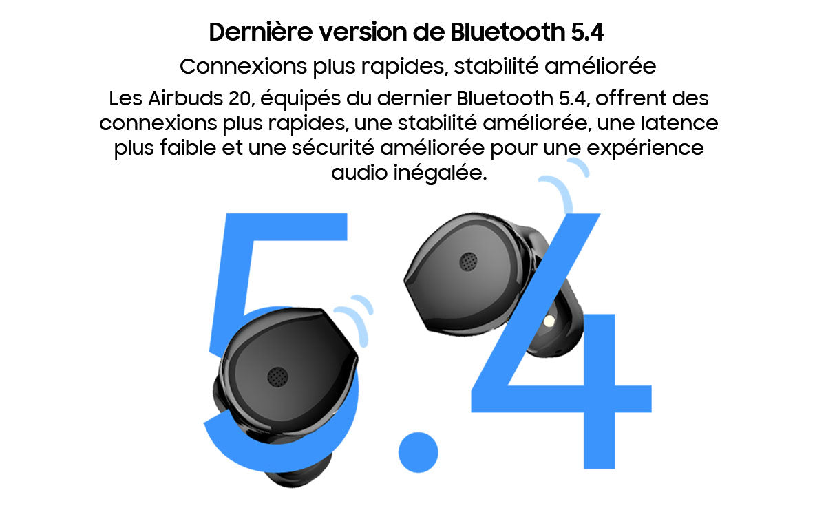 Écouteurs intra-auriculaires Blackview AirBuds 20 TWS