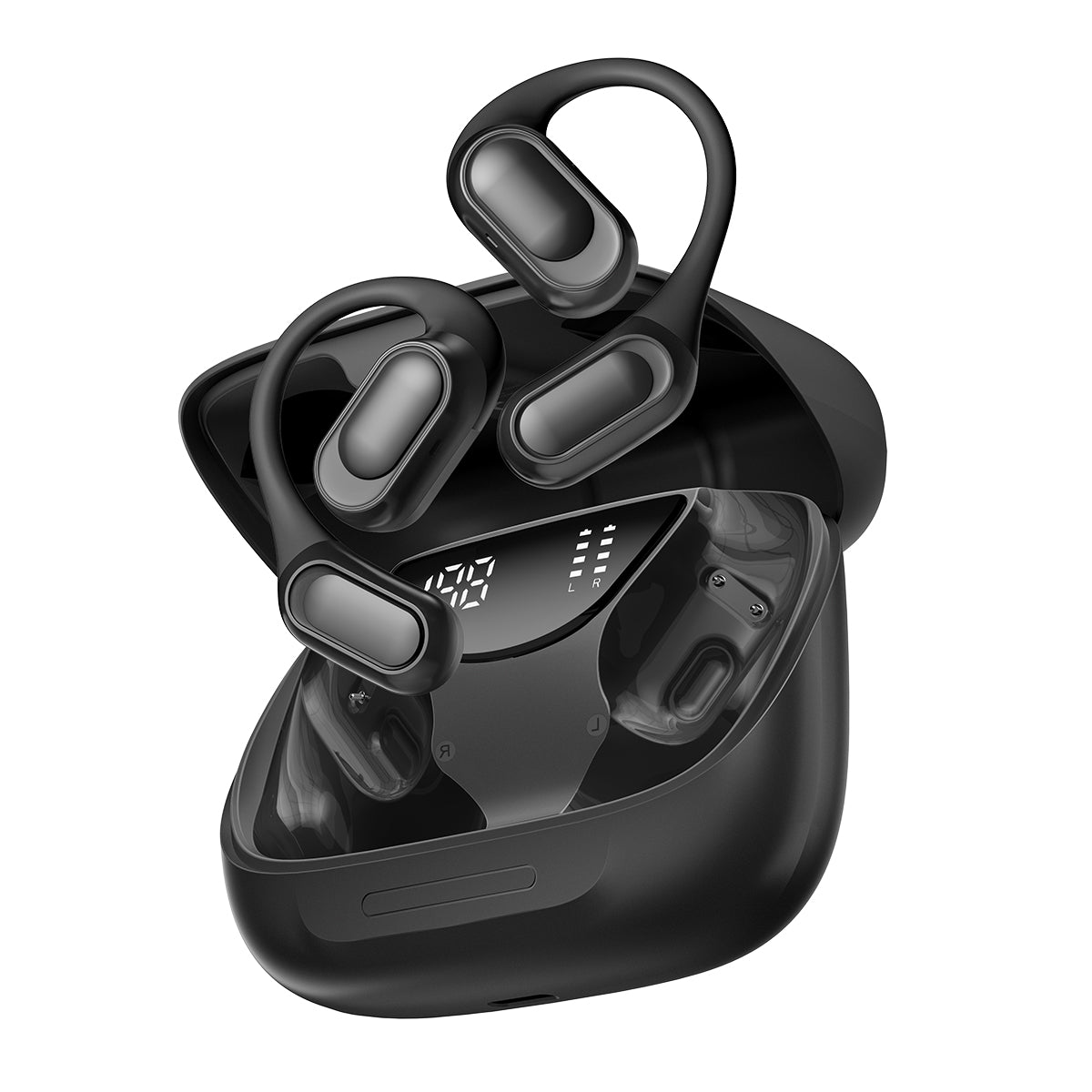 Blackview AirBuds 200 - Écouteurs intra-auriculaires Bluetooth 5.4 ENC, étanches IP68 et alimentés par l'IA, à oreille ouverte OWS