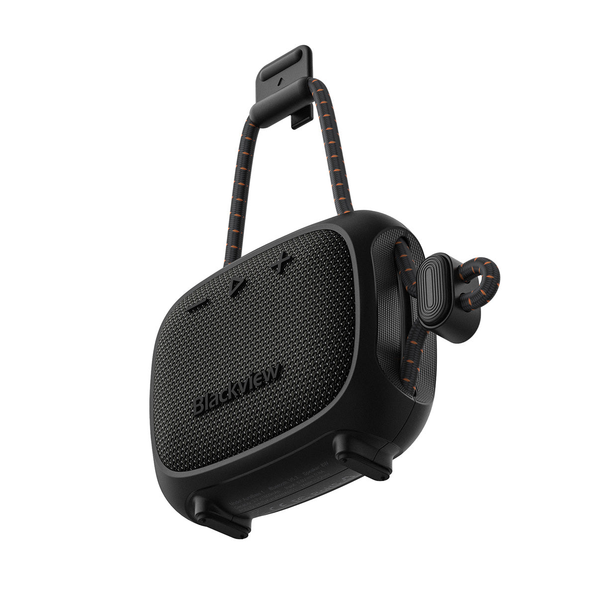 Blackview AuraBass 1 - Mini enceinte stéréo Bluetooth étanche IPX7 pour les activités de plein air.