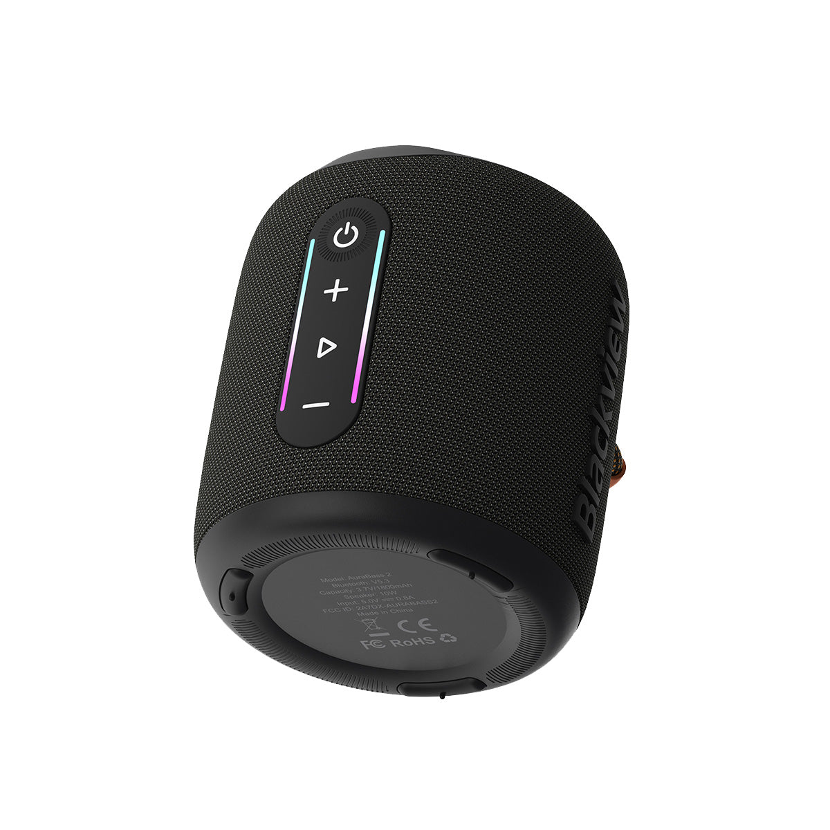 Blackview AuraBass 2 - Mini enceinte stéréo Bluetooth portable d'extérieur étanche IPX7 et résistante aux chutes