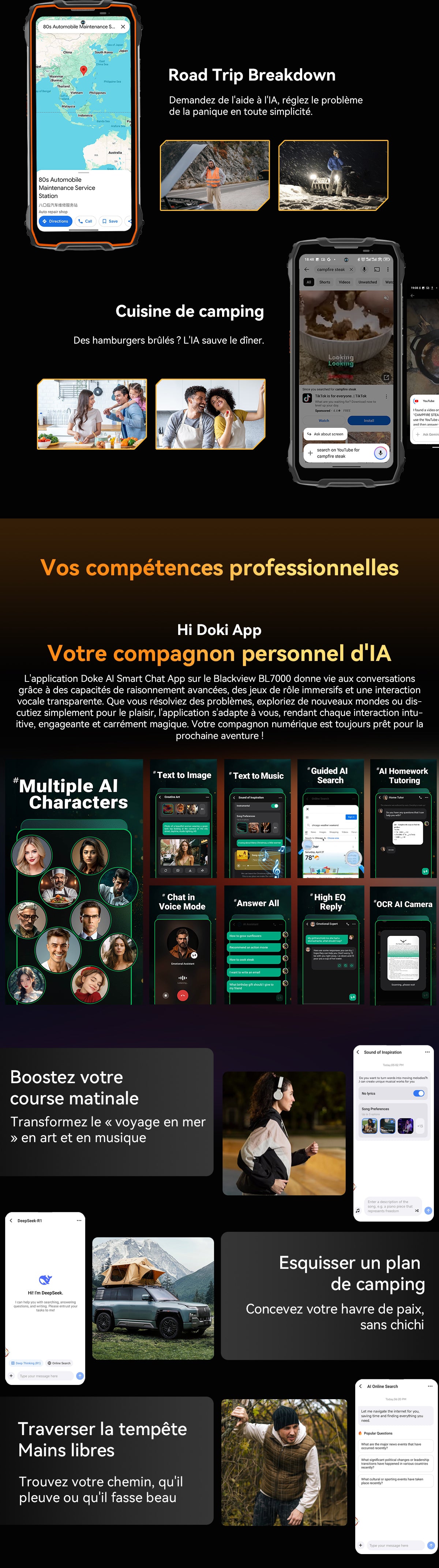 Téléphone portable renforcé Blackview BL7000 5G
