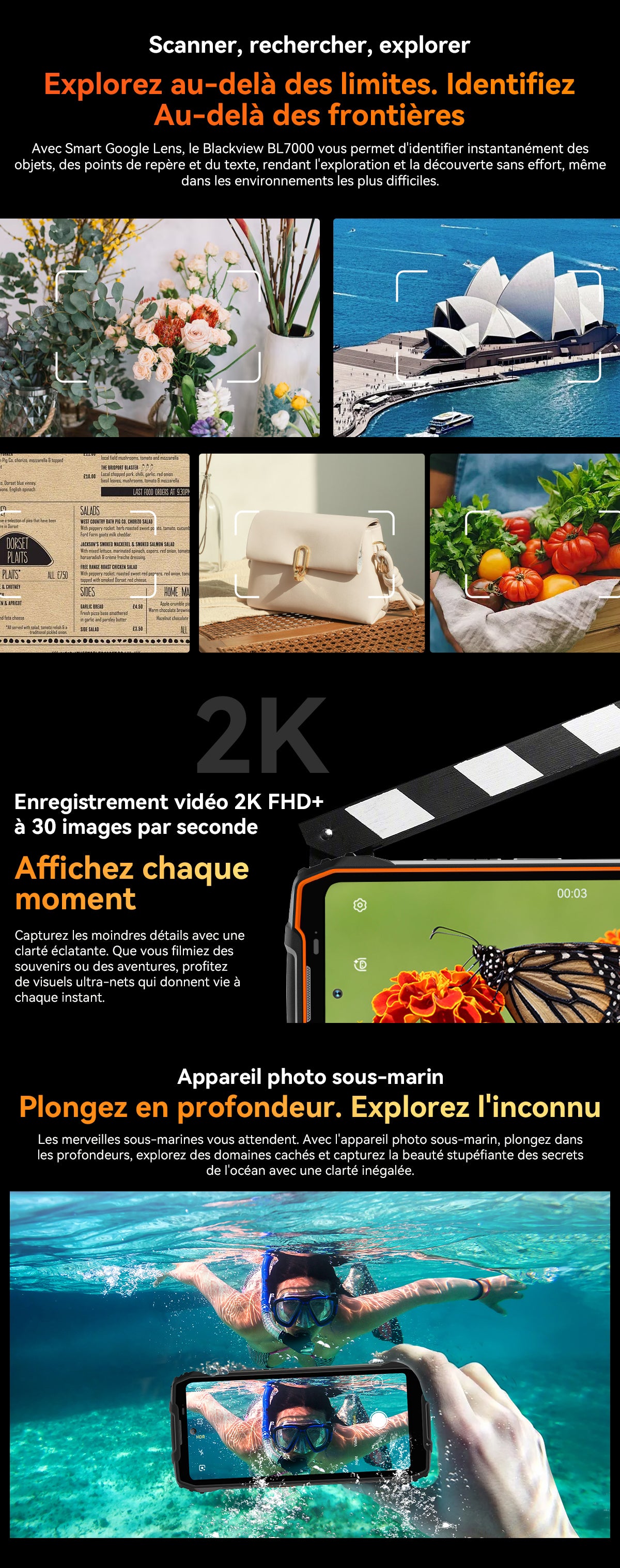 Téléphone portable renforcé Blackview BL7000 5G