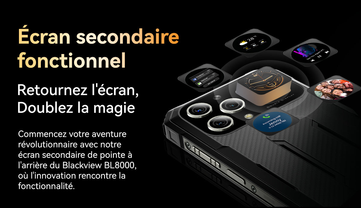 Téléphone robuste Blackview BL8000 5G