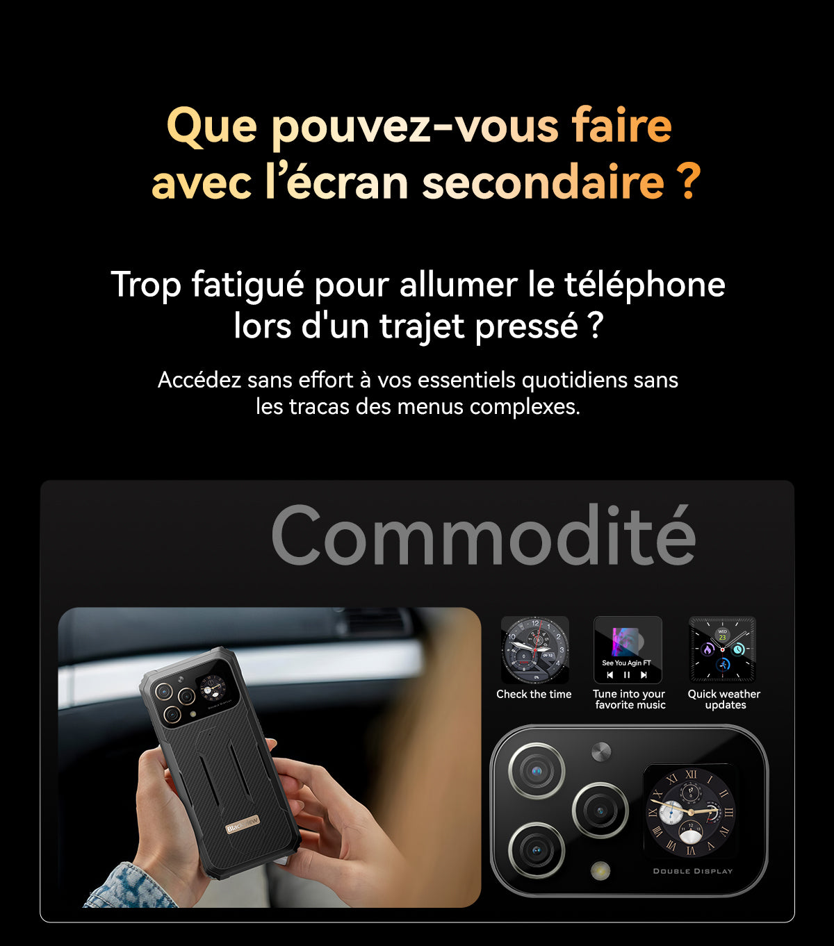 Téléphone robuste Blackview BL8000 5G