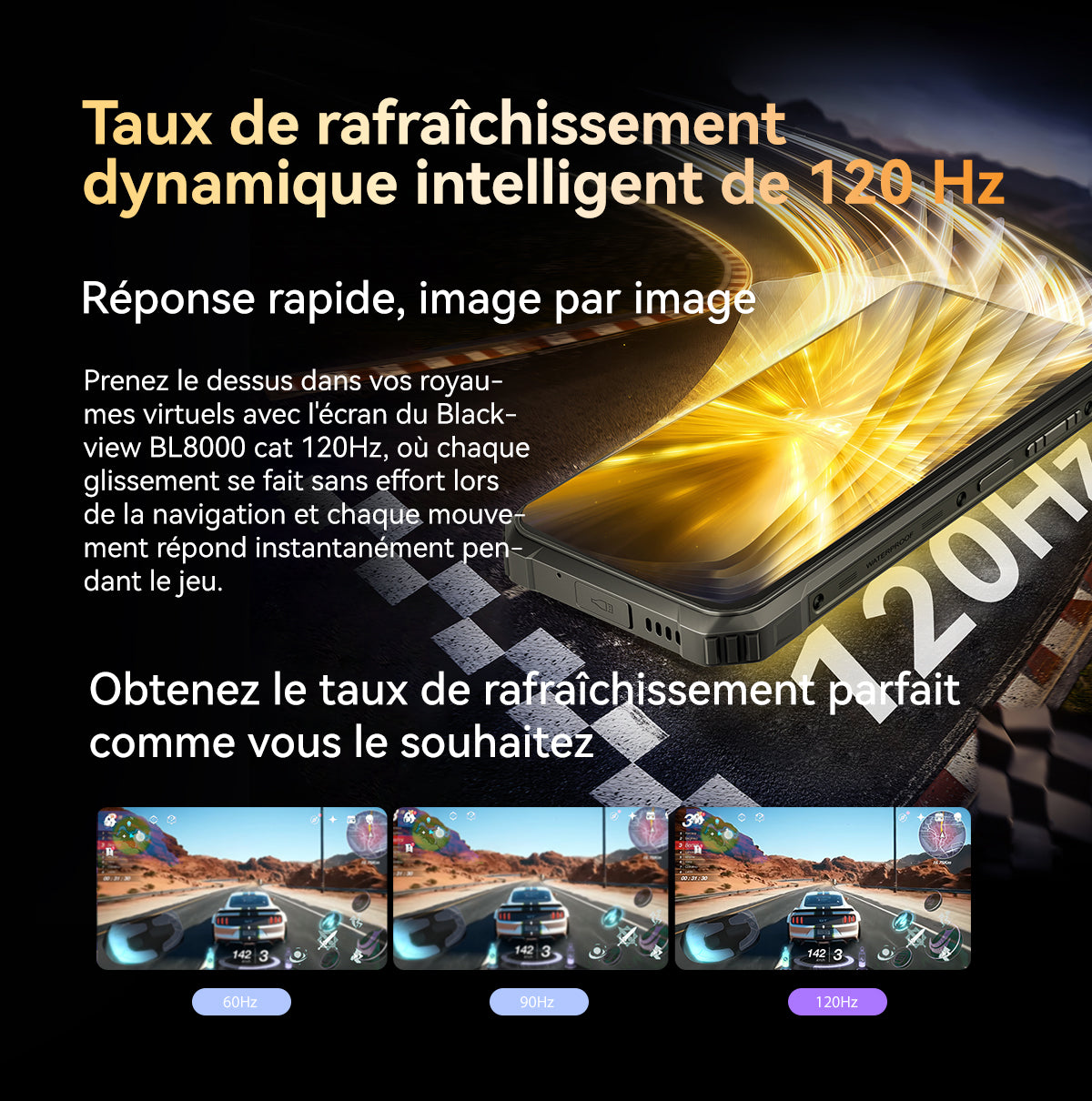 Téléphone robuste Blackview BL8000 5G