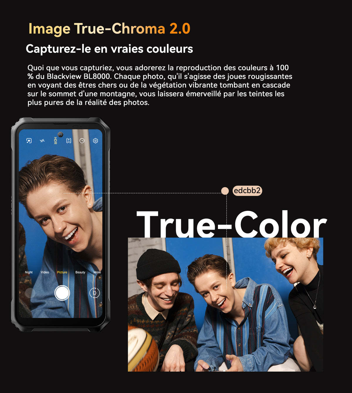 Téléphone robuste Blackview BL8000 5G