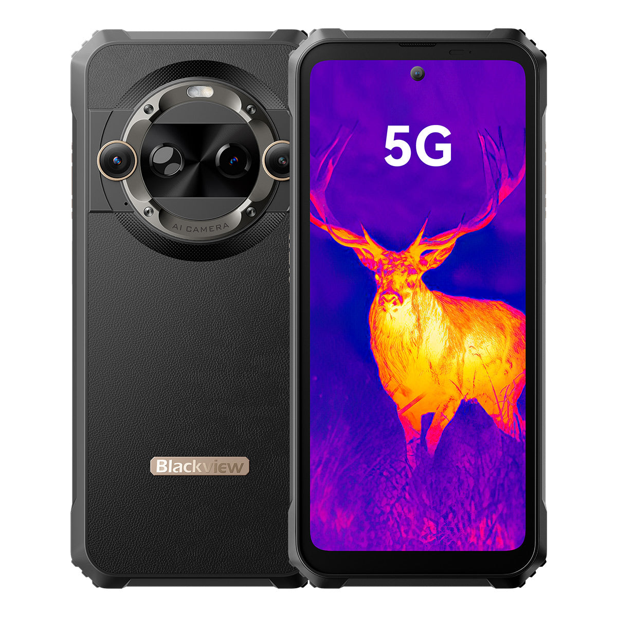 Blackview BL9000 Pro - 6,78 pouces Dimensity 8020 12 + 512 Go FLIR® Lepton 3.5 Caméra d'imagerie thermique MyFLIR® Pro APP 5G Téléphone robuste