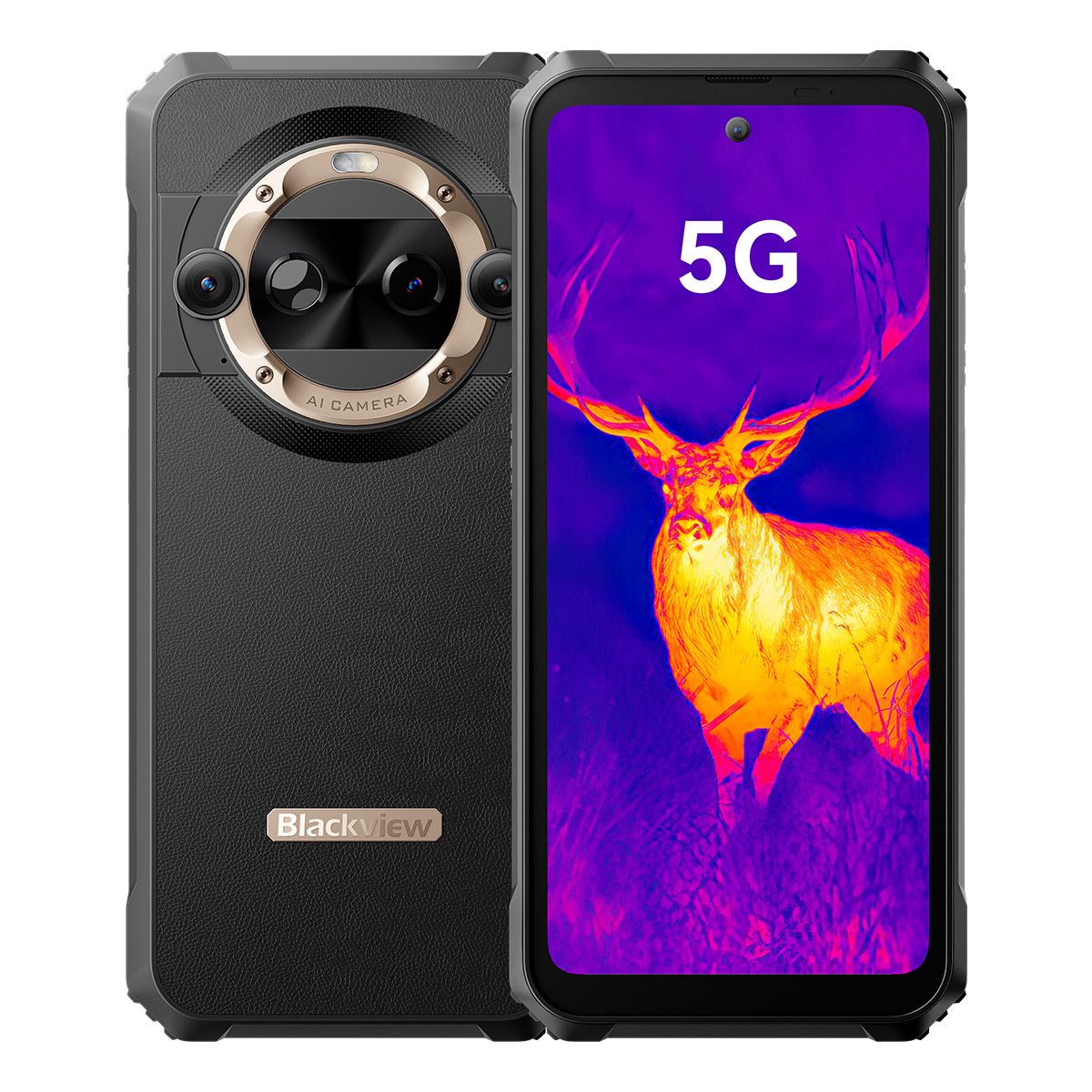 Blackview BL9000 Pro - 6,78 pulgadas Dimensity 8020 12+512GB FLIR® Lepton 3.5 Cámara de imágenes térmicas MyFLIR® Pro APP Teléfono resistente 5G 