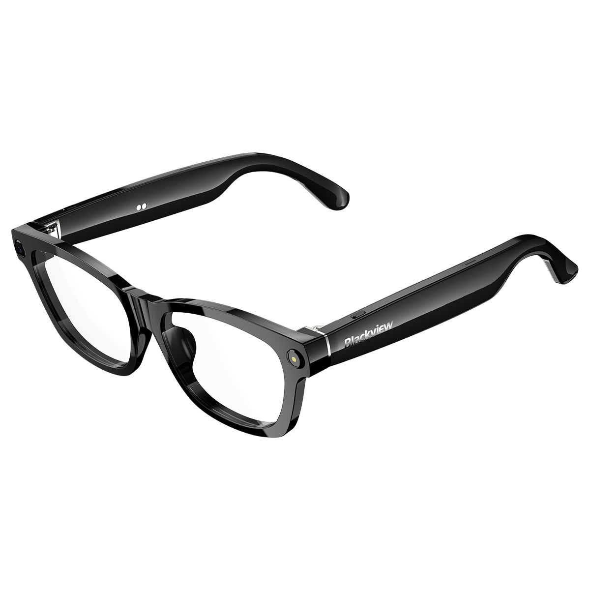 Blackview BV100 - Lunettes intelligentes IA avec caméra 8 MP, appels Bluetooth et assistant vocal
