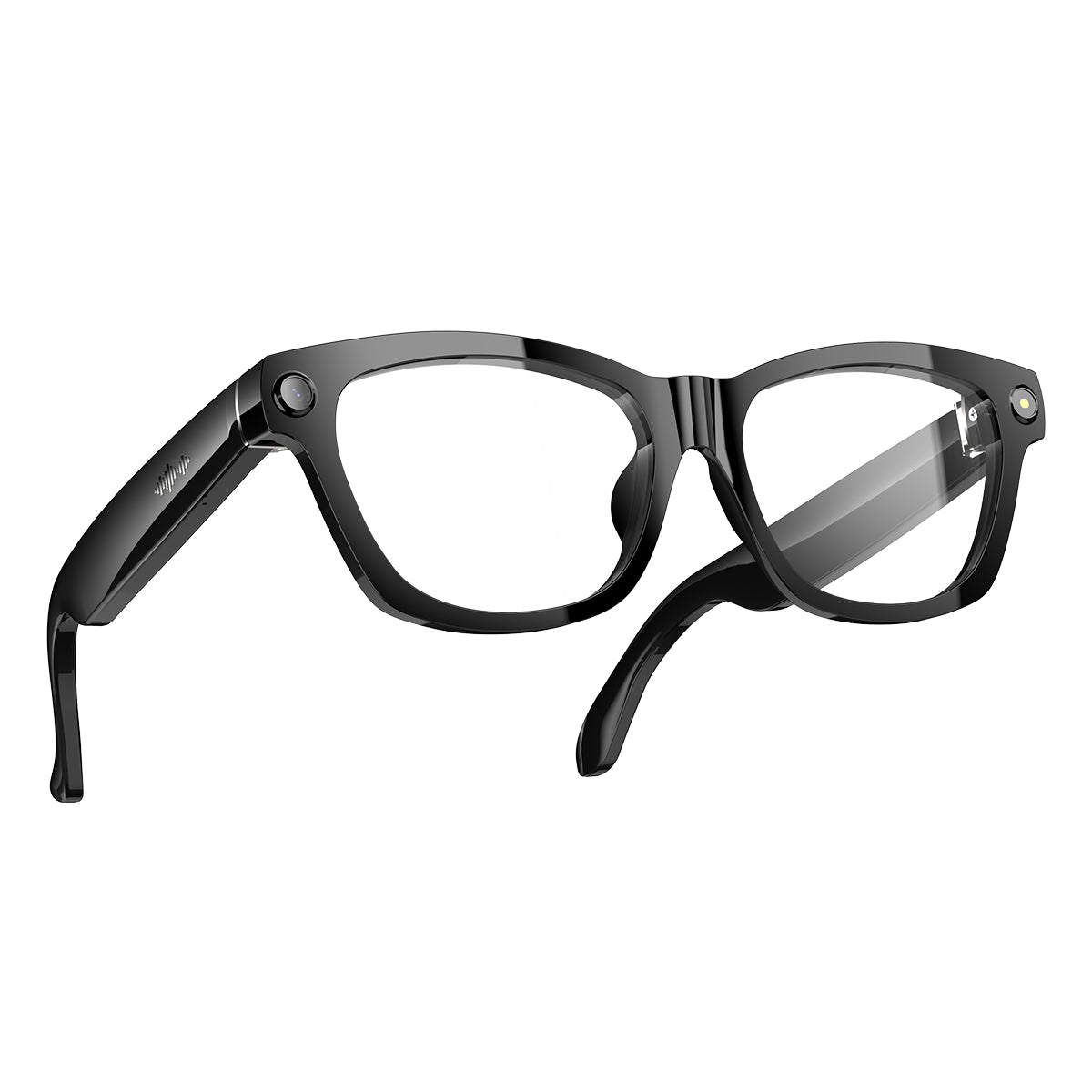 Blackview BV100 - Lunettes intelligentes IA avec caméra 8 MP, appels Bluetooth et assistant vocal