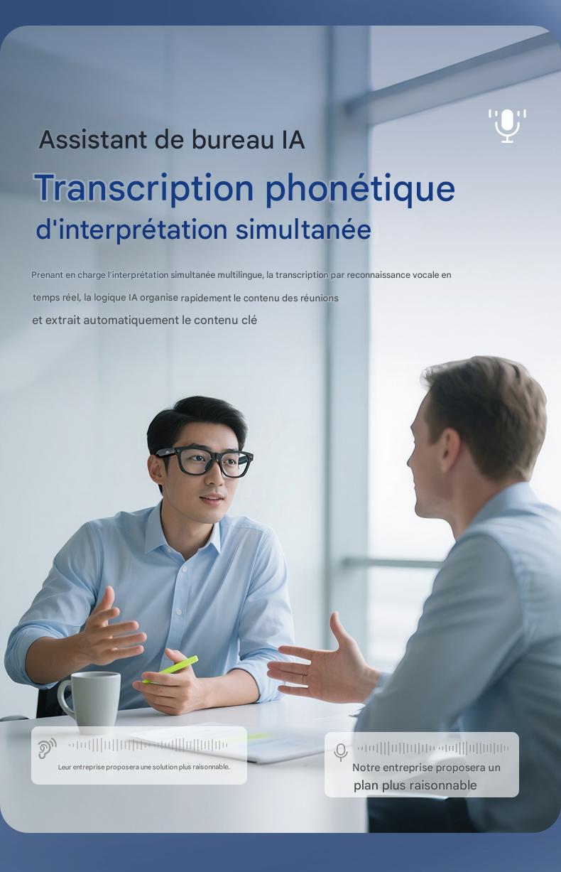 Lunettes intelligentes Blackview BV100 IA