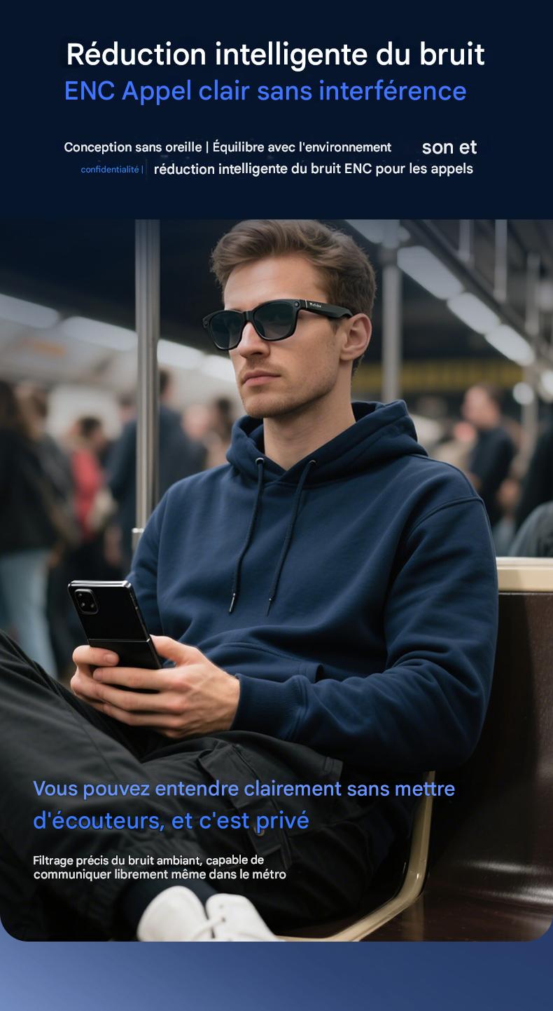 Lunettes intelligentes Blackview BV100 IA