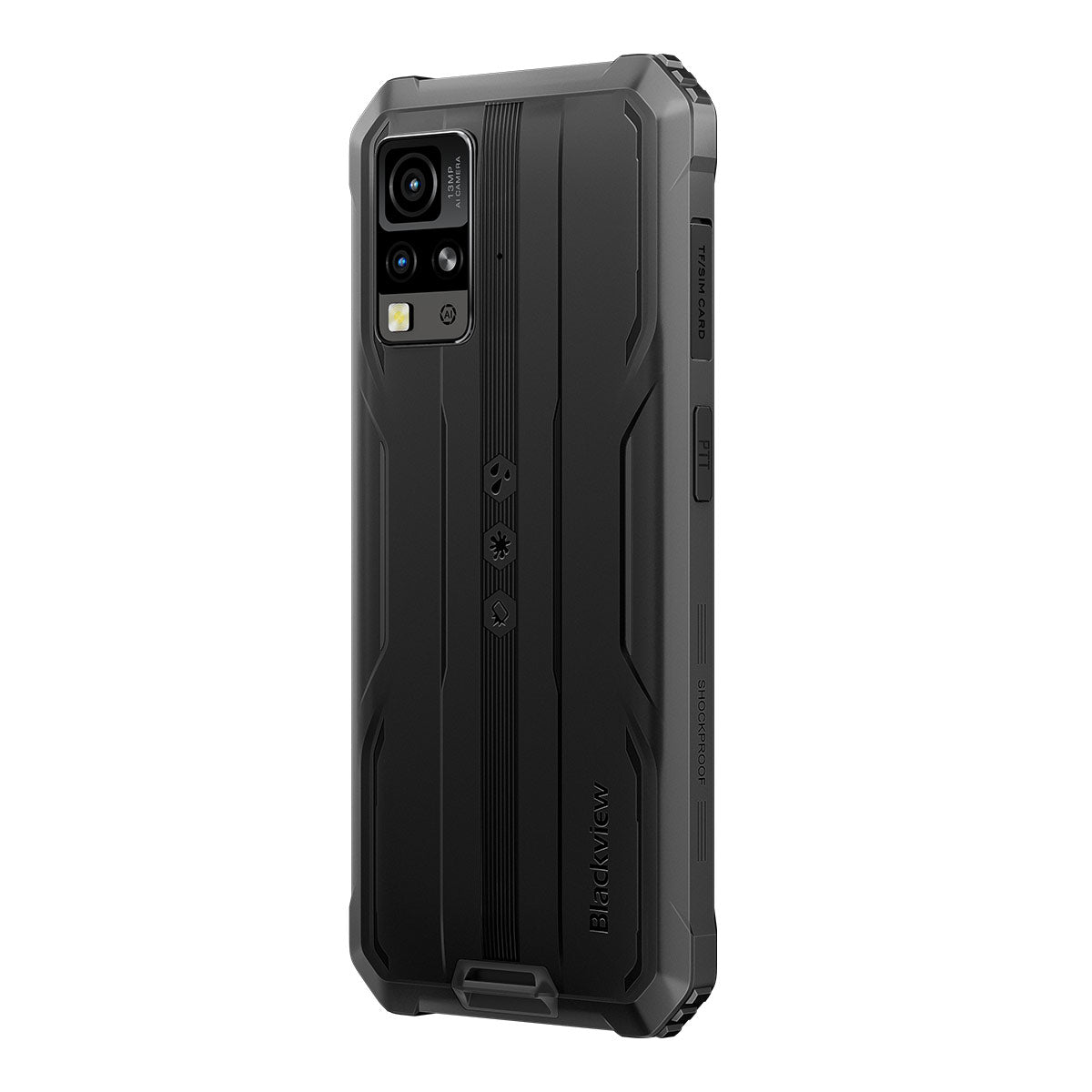 Blackview BV4800 Pro - Téléphone portable robuste Unisoc T606 Octa-core 4+128 Go 5180 mAh 4G de 6,56 pouces