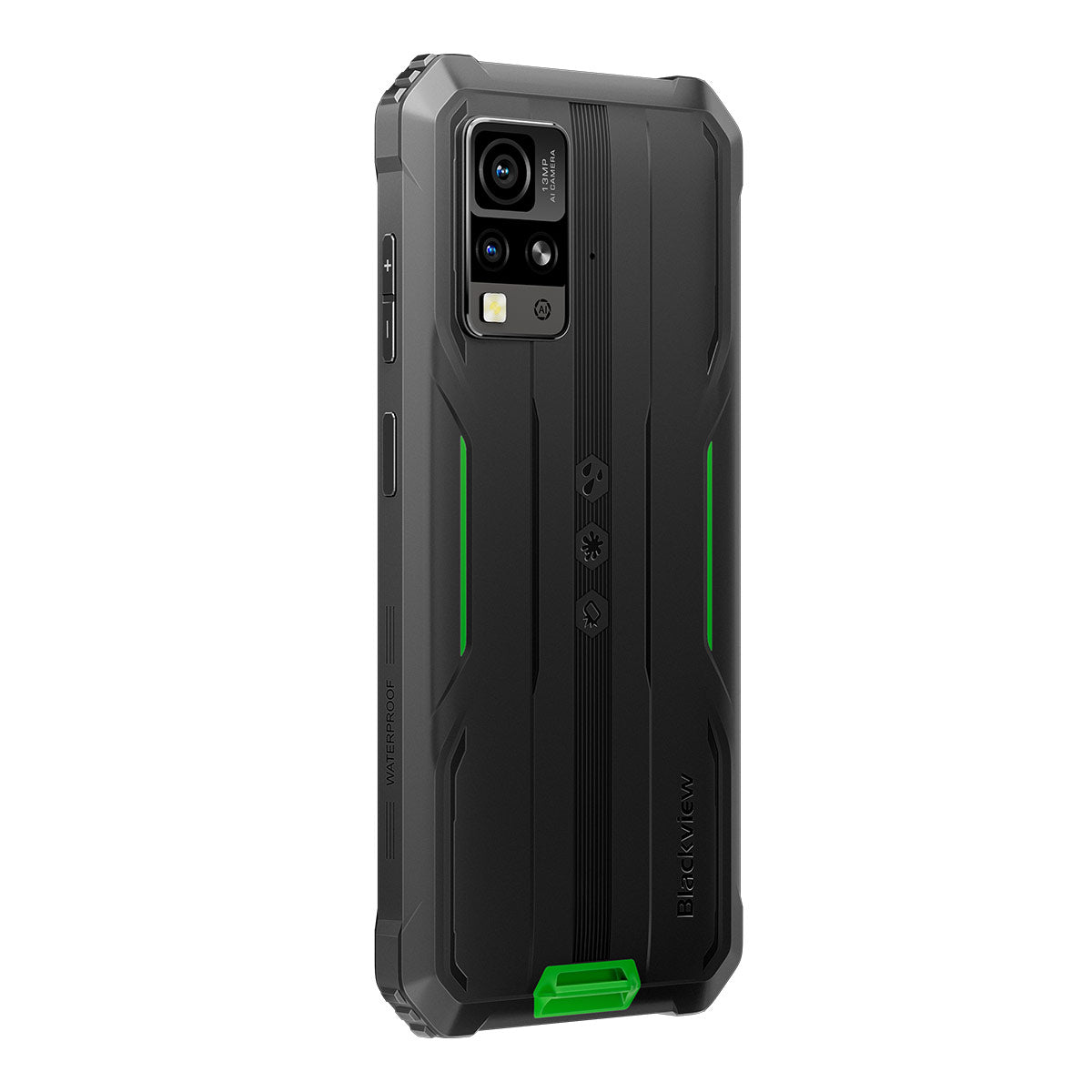 Blackview BV4800 Pro - Téléphone portable robuste Unisoc T606 Octa-core 4+128 Go 5180 mAh 4G de 6,56 pouces