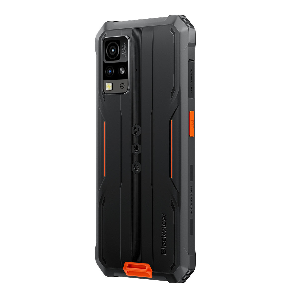 Blackview BV4800 Pro - Téléphone portable robuste Unisoc T606 Octa-core 4+128 Go 5180 mAh 4G de 6,56 pouces