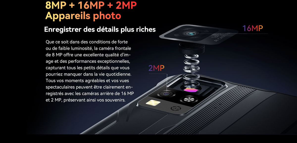 Blackview BV4800 SE Téléphone Rugged 4G