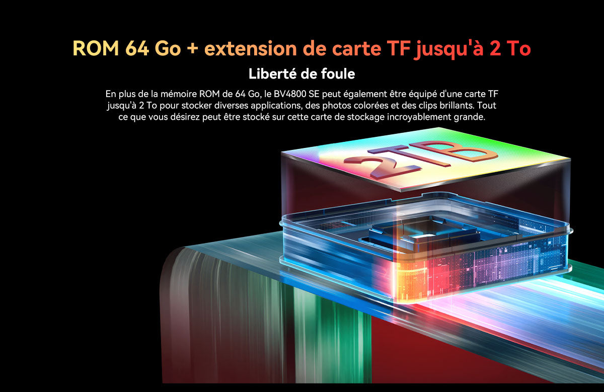 Blackview BV4800 SE Téléphone Rugged 4G