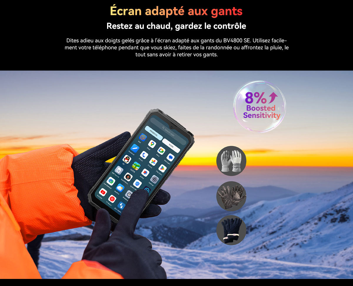 Blackview BV4800 SE Téléphone Rugged 4G