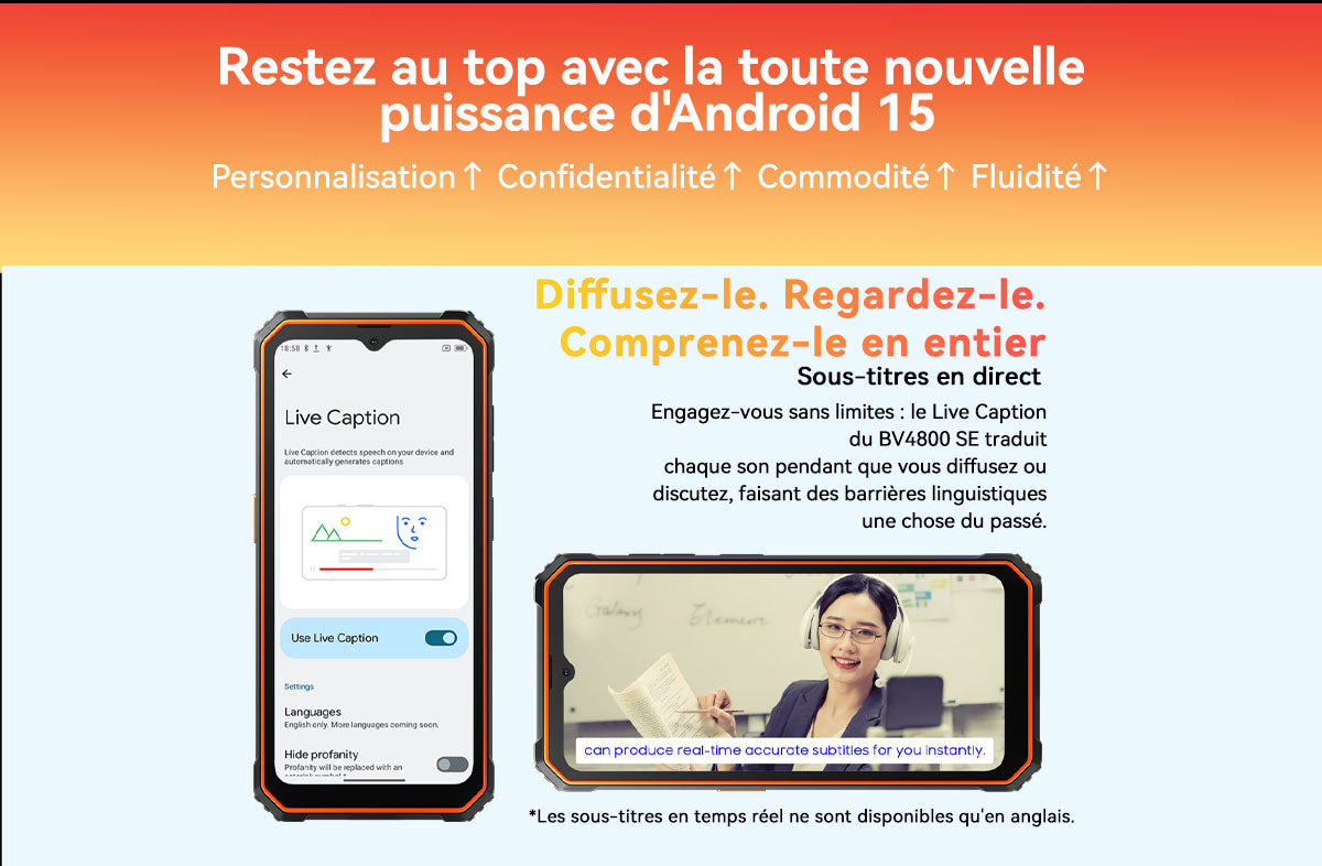 Blackview BV4800 SE Téléphone Rugged 4G