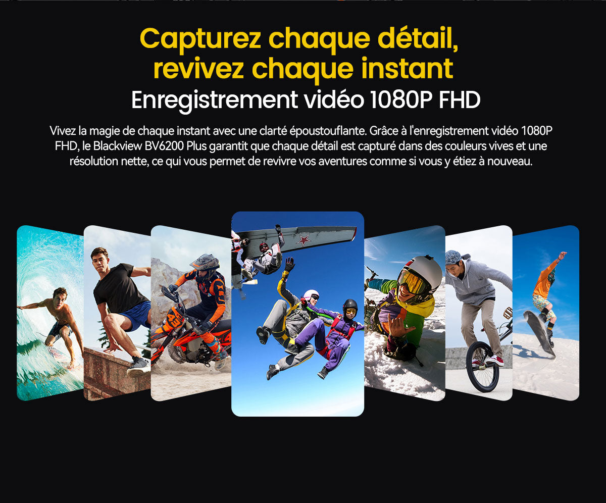 Téléphone portable renforcé Blackview BV6200 Plus 4G