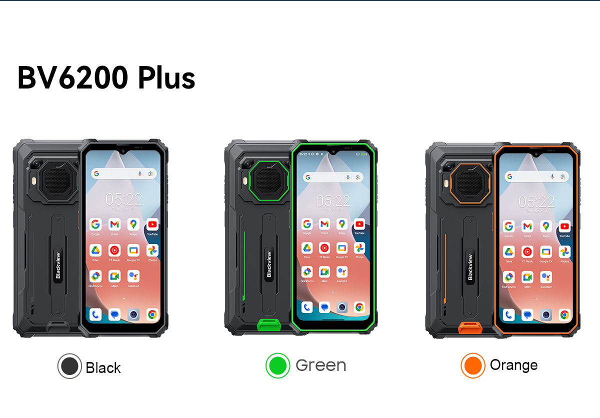 Téléphone portable renforcé Blackview BV6200 Plus 4G