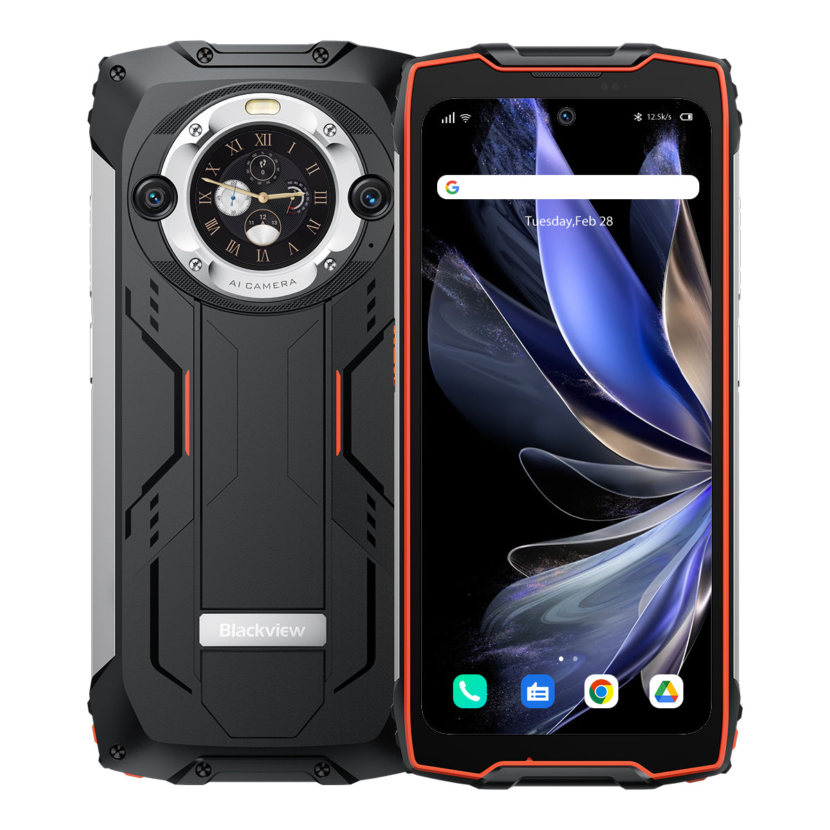 Blackview BV9300 Pro - Pantalla principal de 6,7" y pantalla secundaria redonda de 1,3" Linterna integrada de 100 lúmenes 8/12 GB+256 GB 15080 mAh 4G Smartphone resistente 