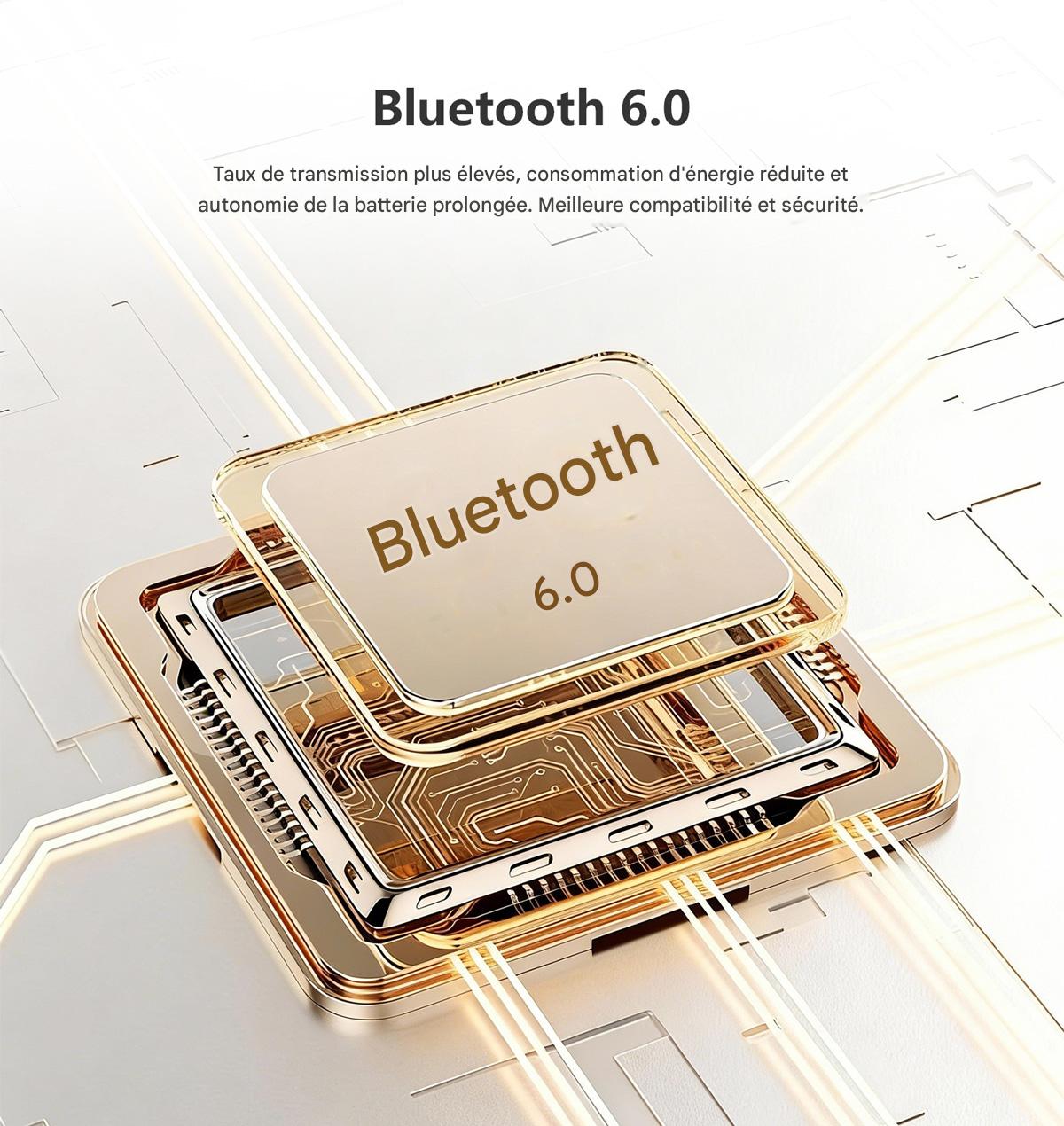 Lunettes de soleil élégantes et intelligentes Blackview D1 Pro IP54 étanches pour l'extérieur