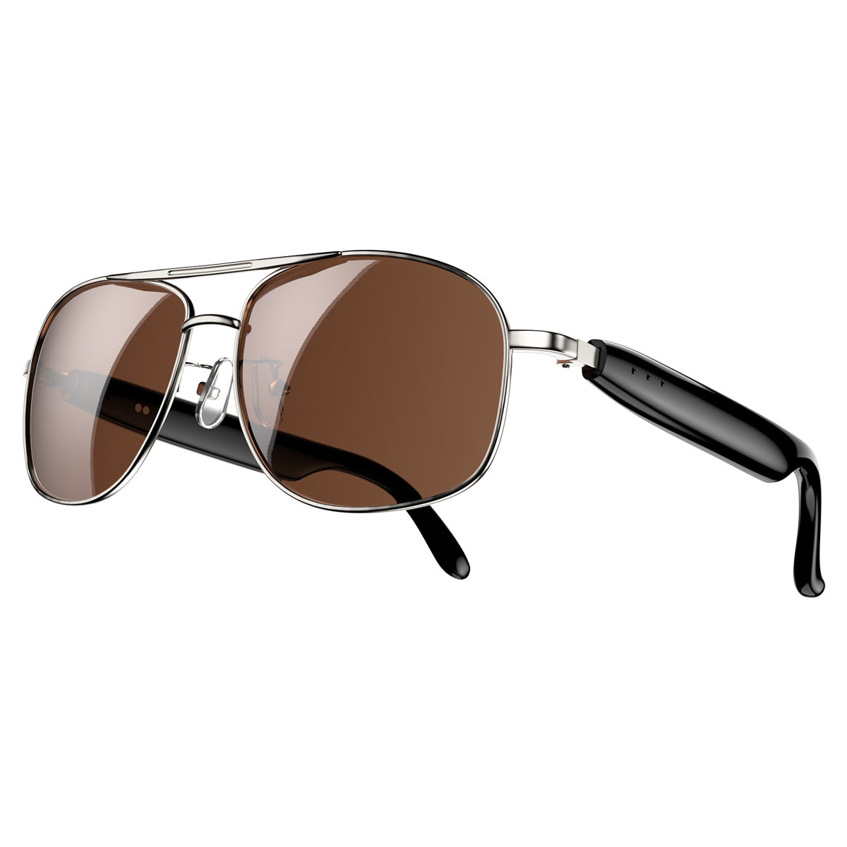 Blackview D1 Pro - Lunettes de Soleil Connectées IP54 – Protection UV, Son Stéréo Open-Ear & Appels Bluetooth, Design Stylé pour Sport