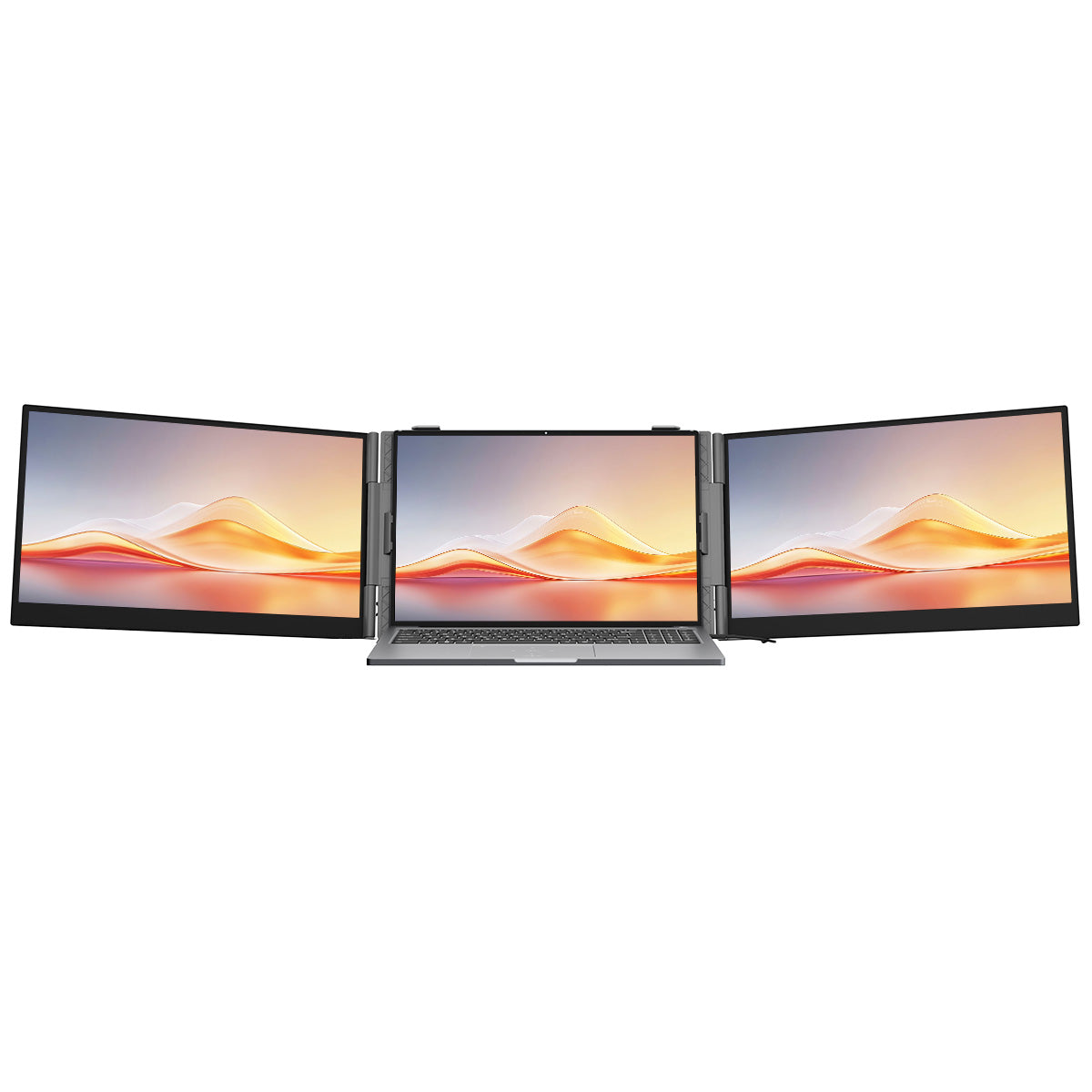 Blackview DCM6 Pro - Extension d'Écran Portable 14" Double Écran – 2 Ports USB-C, Pour Ordinateur Portable, Station de Travail Mobile