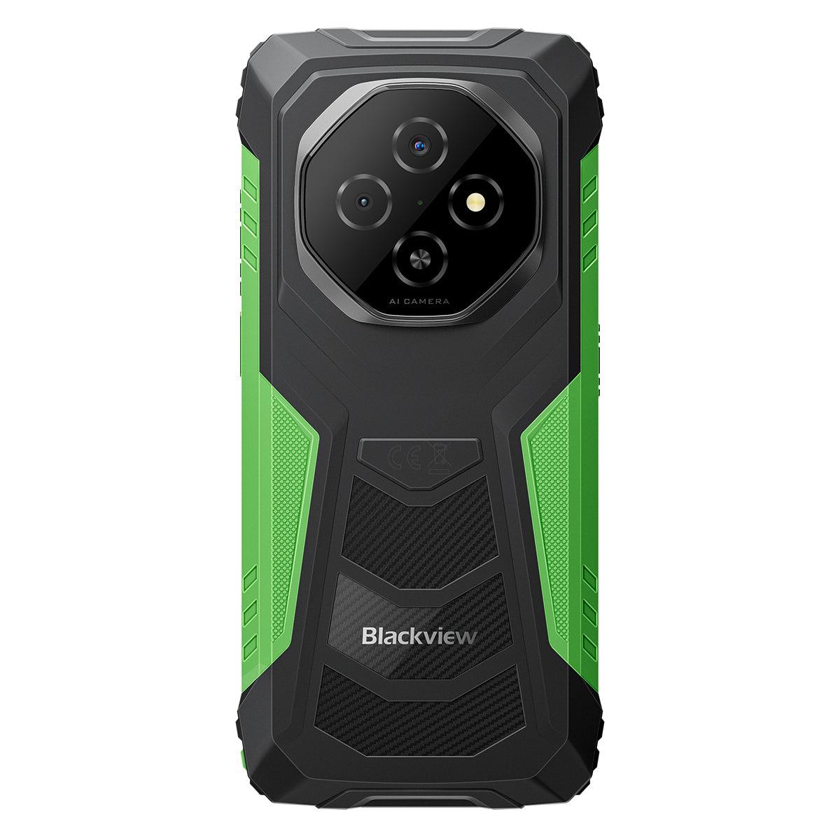 Blackview FORT 1 - Téléphone portable robuste avec écran intelligent IA de 6,56 pouces, 90 Hz et batterie de 10 000 mAh, processeur octocœur Unisoc Tiger T615 et 4G
