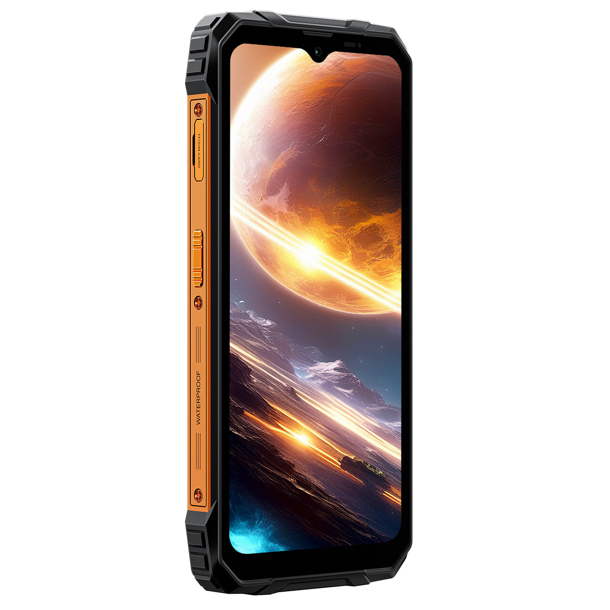 Blackview FORT 1 - Téléphone portable robuste avec écran intelligent IA de 6,56 pouces, 90 Hz et batterie de 10 000 mAh, processeur octocœur Unisoc Tiger T615 et 4G