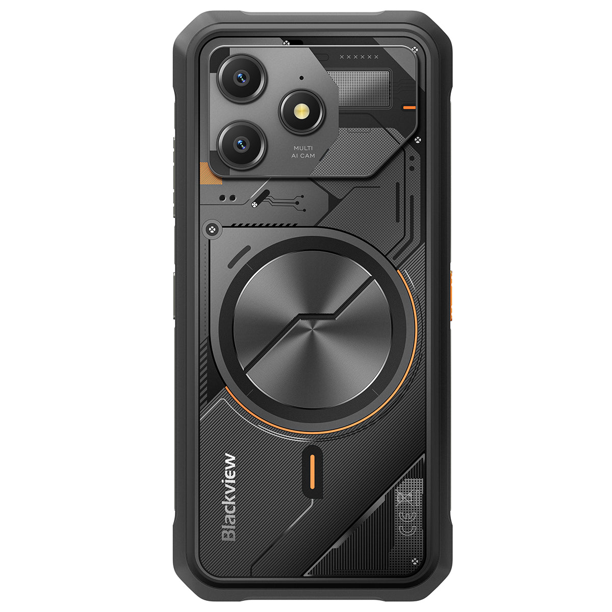 Blackview FORT 100 - Smartphone Rugged 4G Ultra-Fin 6,56" – MediaTek Helio G81 Octa-Core, 8+128 Go, Batterie 5000 mAh, Double Caméra 16+13 MP