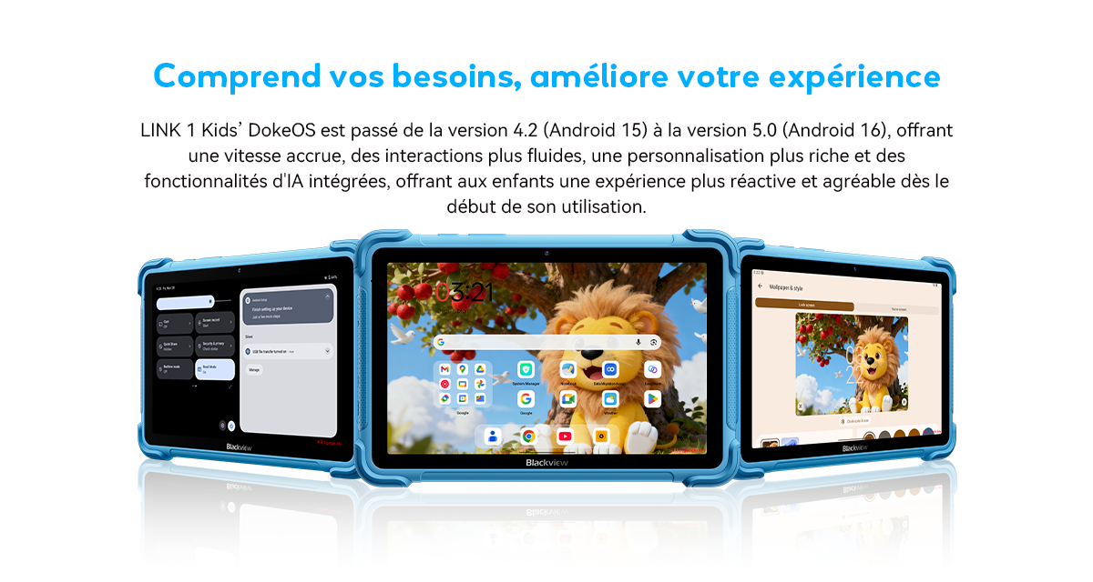 Tablette Blackview Link 1 Kids Édition Enfants