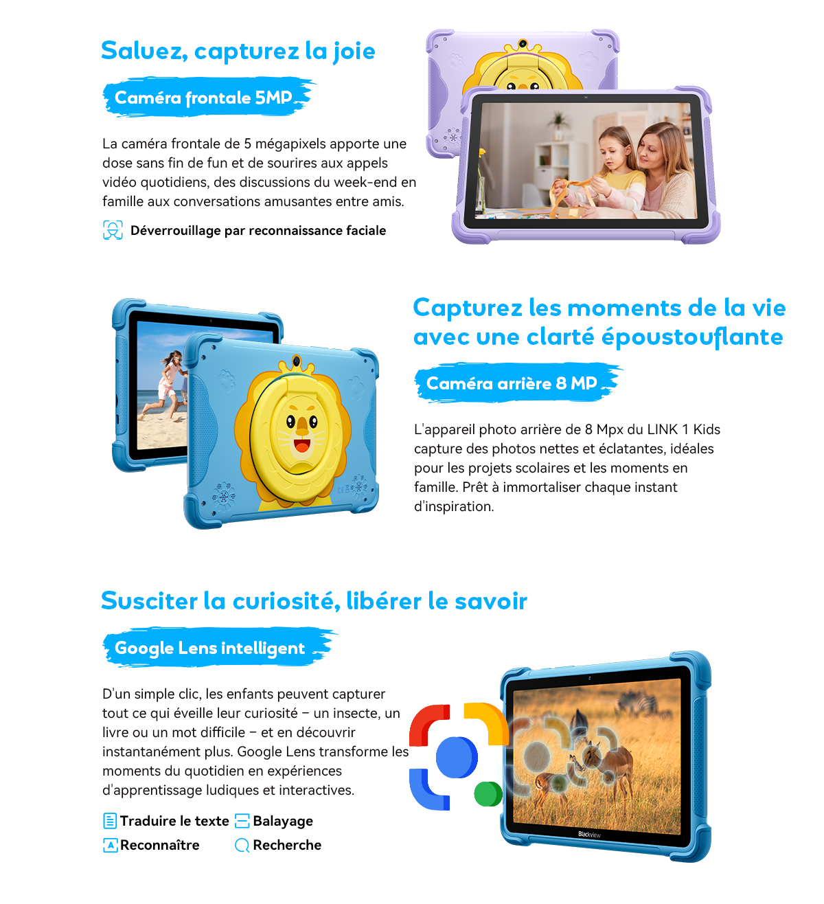 Tablette Blackview Link 1 Kids Édition Enfants