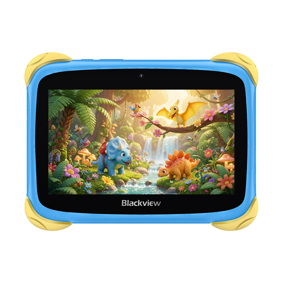Blackview LINK Mini Kids - Tablette Enfant 7 Pouces – Écran IPS Anti-Lumière Bleue, Google Kids Space & Contrôle Parental, Wi-Fi, Étui Shockproof Offert