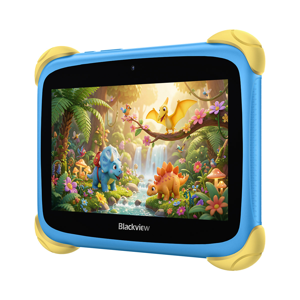 Blackview LINK Mini Kids - Tablette Enfant 7 Pouces – Écran IPS Anti-Lumière Bleue, Google Kids Space & Contrôle Parental, Wi-Fi, Étui Shockproof Offert