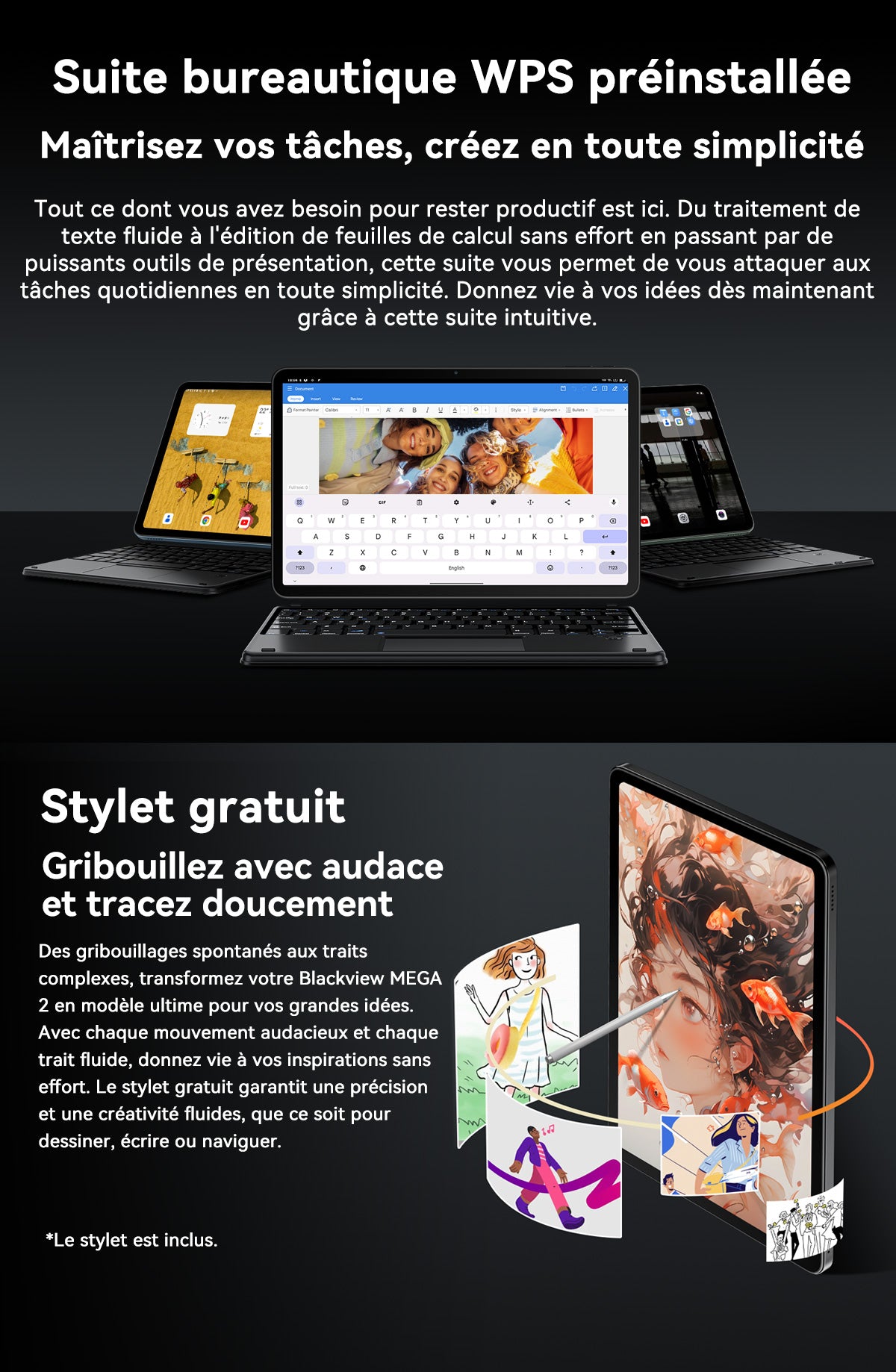 Tablette PC Blackview Mega 2