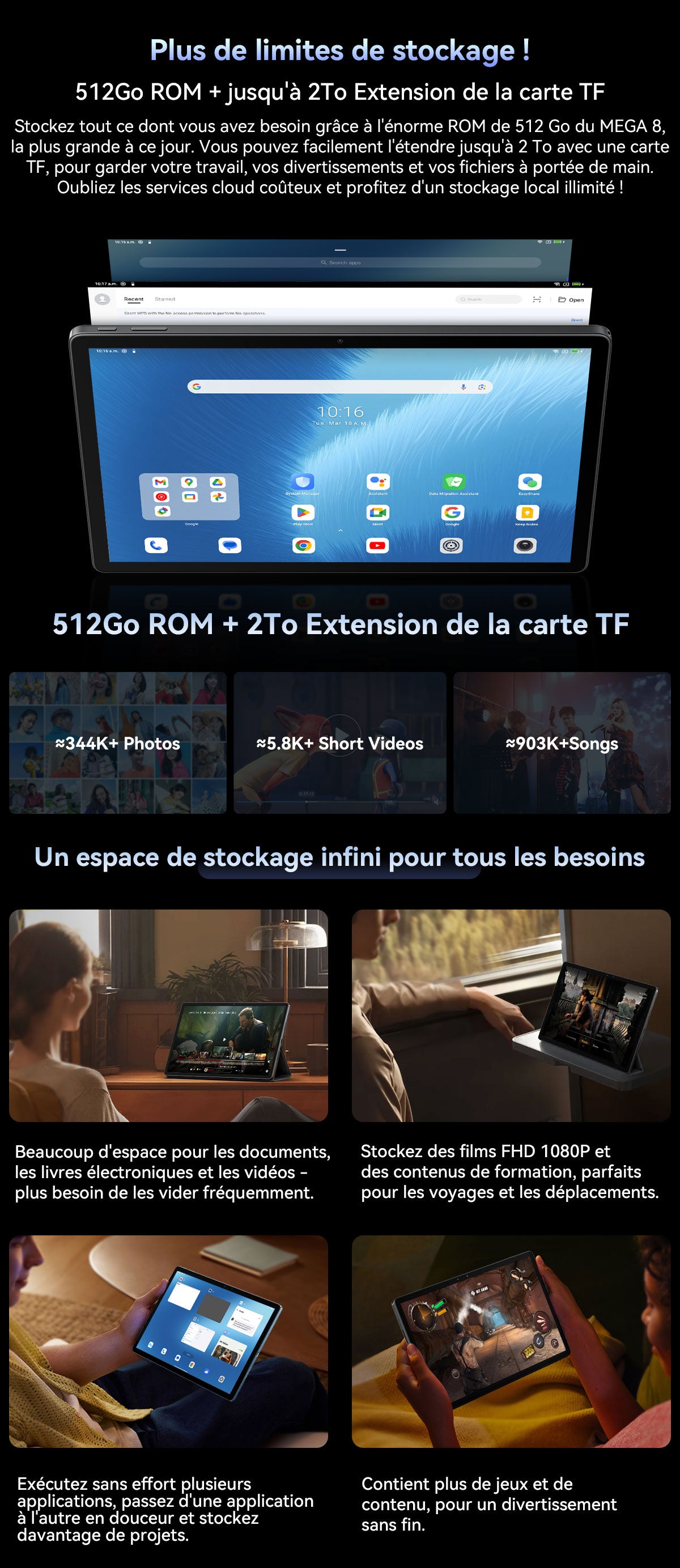 Tablette PC Blackview Mega 8