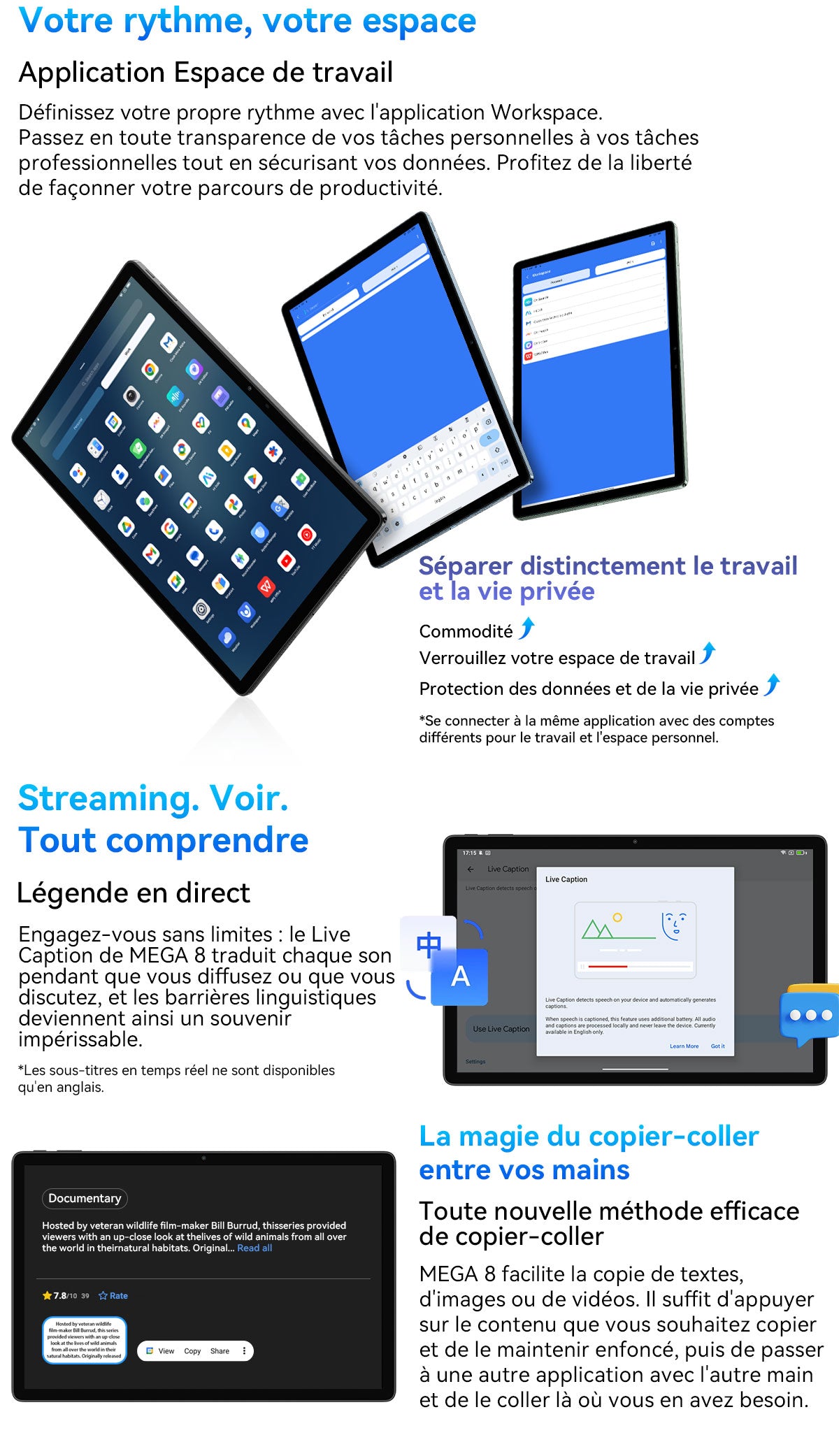 Tablette PC Blackview Mega 8