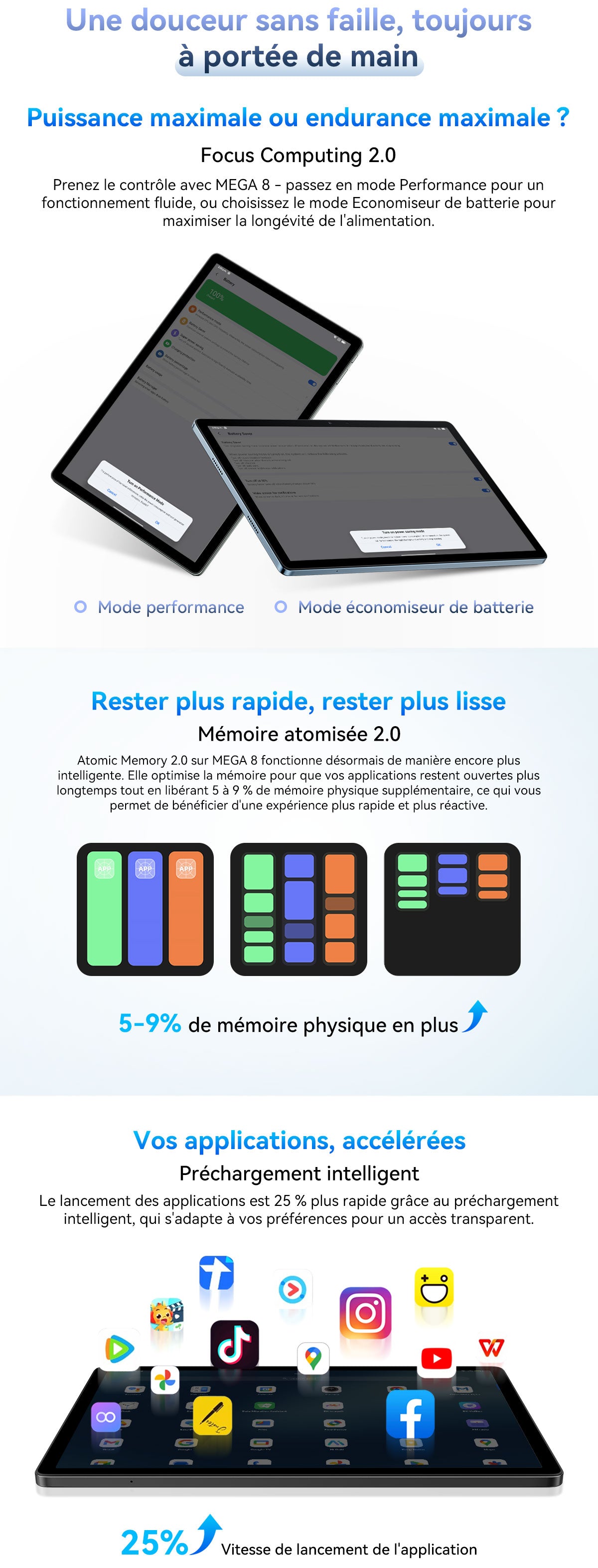 Tablette PC Blackview Mega 8