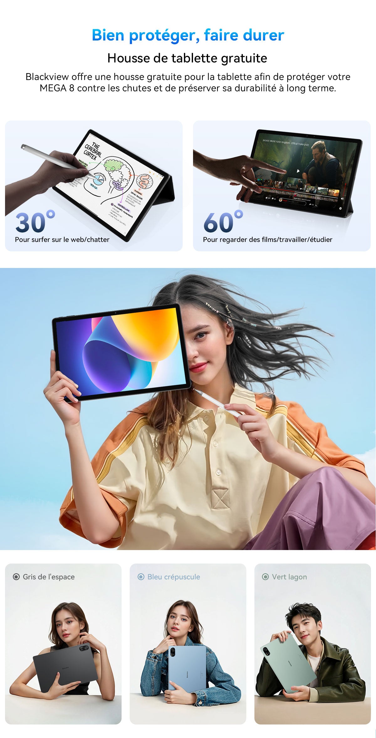 Tablette PC Blackview Mega 8