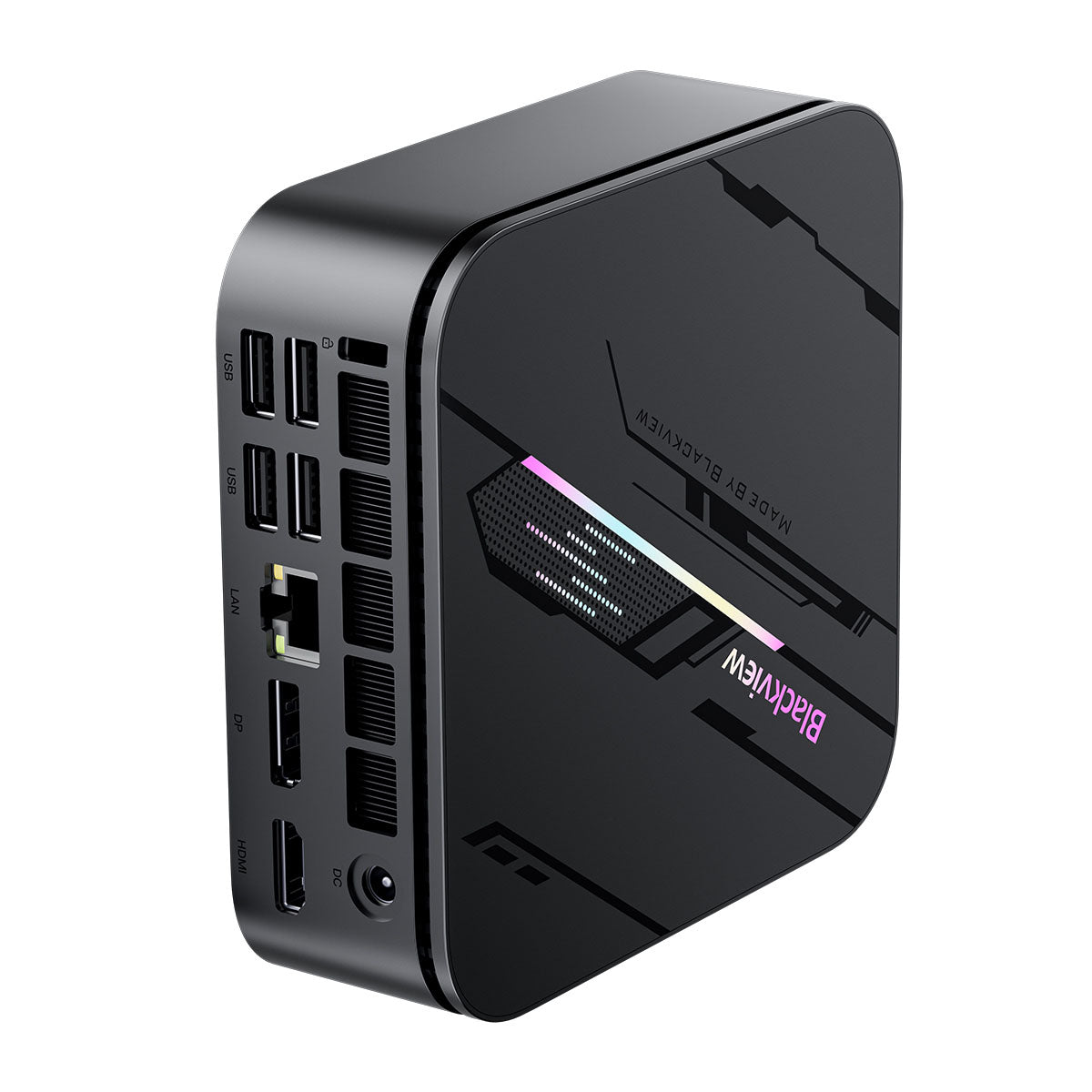 Blackview MP100 Pro - Mini-PC, Intel i9-12900HK/i5-12450H, 16 Go RAM, 1 To SSD, WiFi 6, Triple Écran 4K